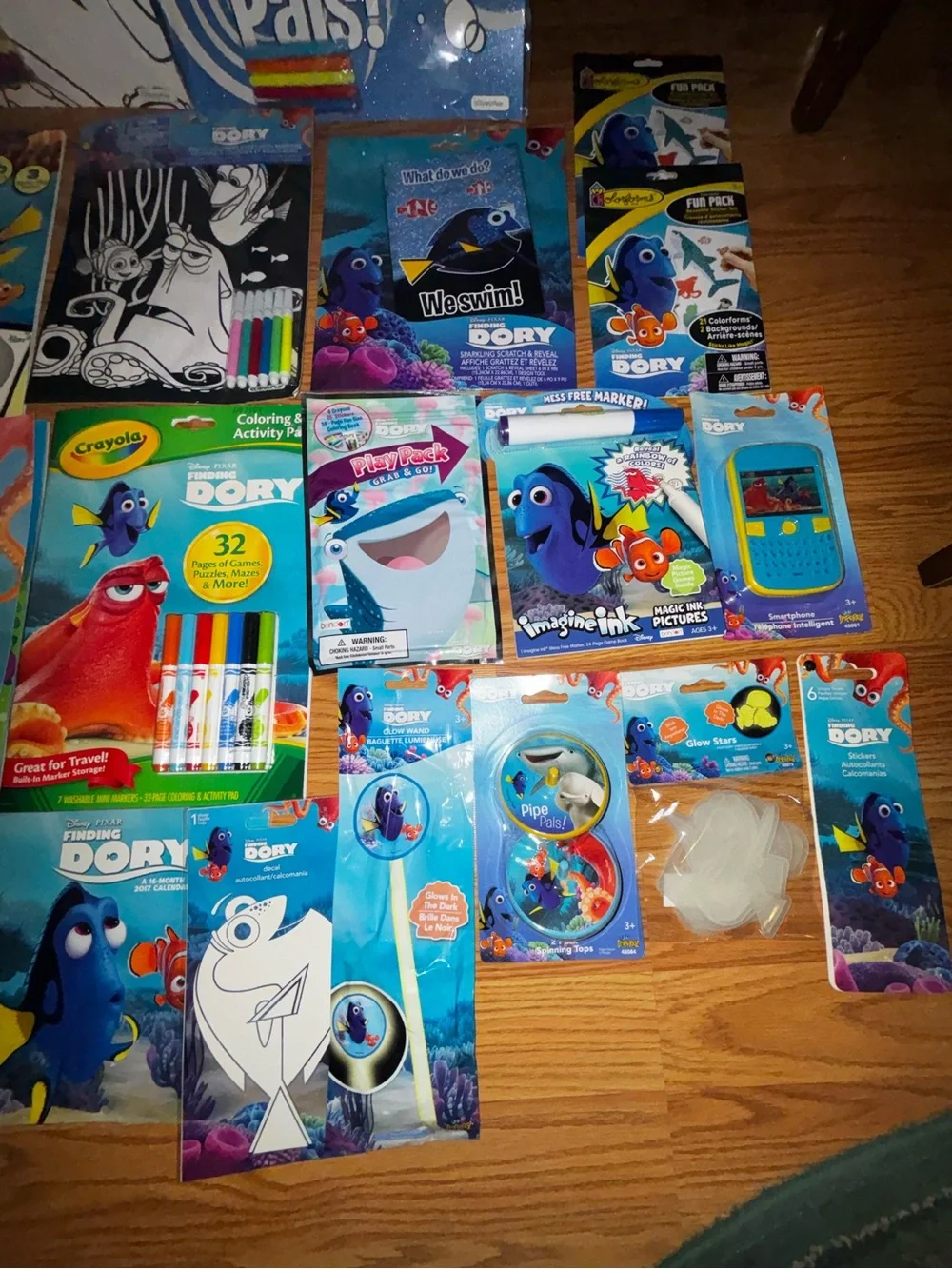 Bundle of 20 Finding Dory Kids Activity & Sticker Pack